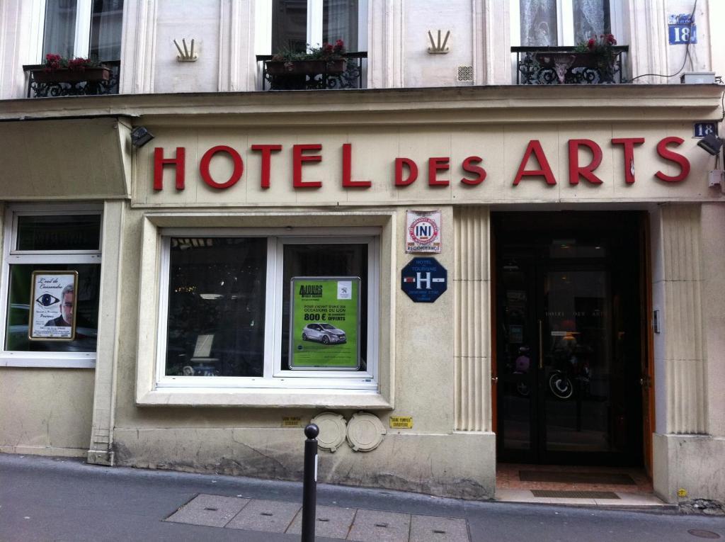 Hotel Des Arts Paris Bagian luar foto